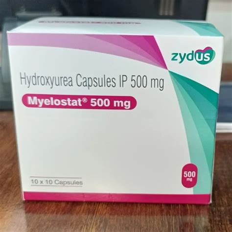 Myelostat Hydroxyurea Capsules Ip Mg At Box In Nagpur Id