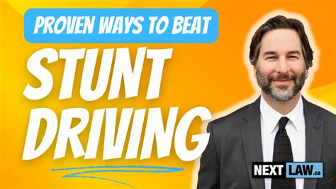 Beat Stunt Driving Charges Ontario