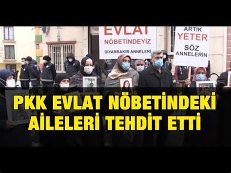 Pkk Hdp Evlat N Betindeki Aileleri Tehdit Etti Youtube