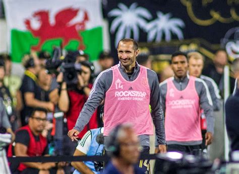 Gareth Bale And Giorgio Chiellini Watch Lafc Beat La Galaxy Futbol On