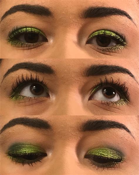 Neon Green Eye Look Ccw R Makeupaddiction