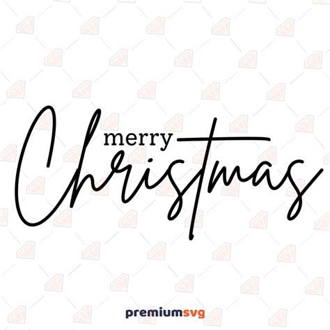 Merry Christmas Design With Cross Svg Premiumsvg