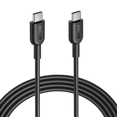 Anker PowerLine Select USB C To USB C 2 0 Cable 3ft Black Anker