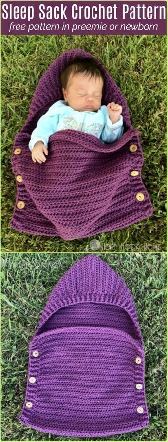 Newborn Sleep Sack Free Crochet Pattern New Craft Works