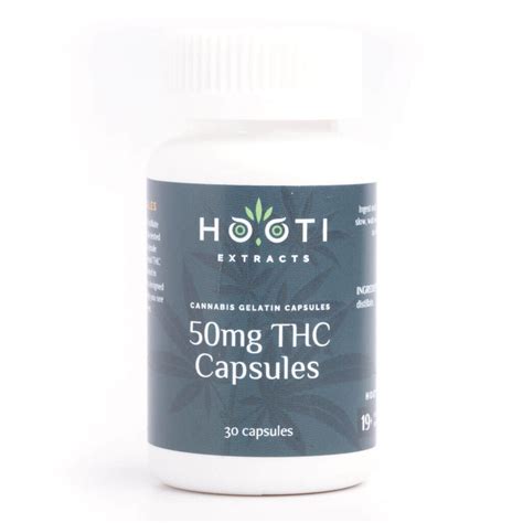 Shop Thc Capsules Hooti Extracts Herbandpot For Cannabis Products