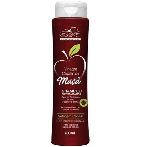 Shampoo Vinagre De Ma Revitaliza O Capilar Belkit Ml Shampoo