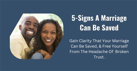 5 Signs A Marriage Can Be Saved After Infidelity