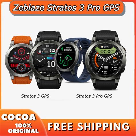 Model Zeblaze Stratos Pro Gps Stratos Gps Smart Watch Ultra