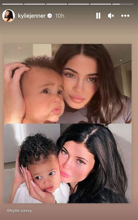 Kylie Jenner Compares Son Aire To Daughter Stormi In Side By Side Pics