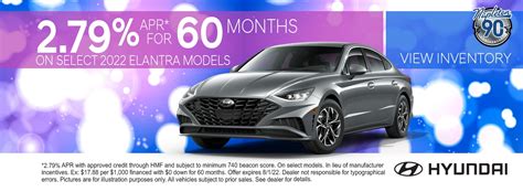 New Hyundai Specials | Hyundai Financing Deals | Napleton River Oaks ...