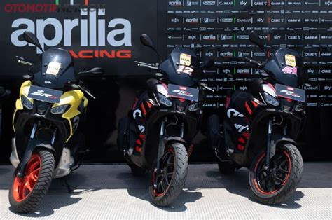 Aprilia Sr Gt Replica Baru Meluncur Langsung Jadi Pit Bike Aprilia