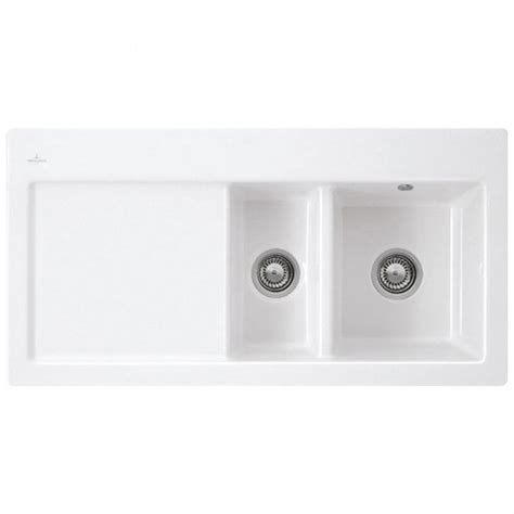 Villeroy Boch Subway 60 XR 1 5 Bowl White Ceramic Kitchen Sink LHD