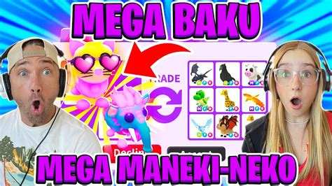 What People Trade For A Mega Baku And Mega Maneki Neko In Roblox Adopt