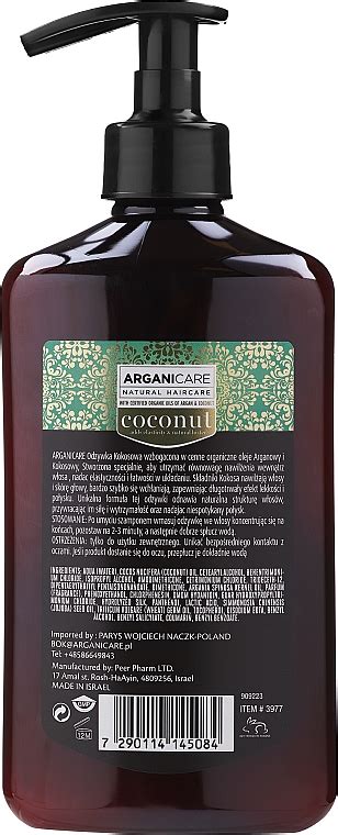 Arganicare Coconut Conditioner For Dull Very Dry Frizzy Hair