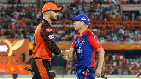 Srh Vs Dc Live Cricket Score Sunrisers Hyderabad Vs Delhi Capitals 34th