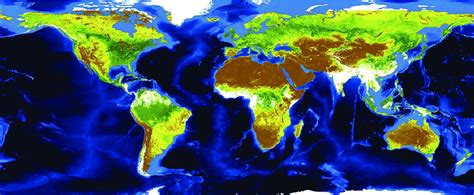 2 Leaf Area Index Map Derived From SPOT Vegetation Data For July 2002