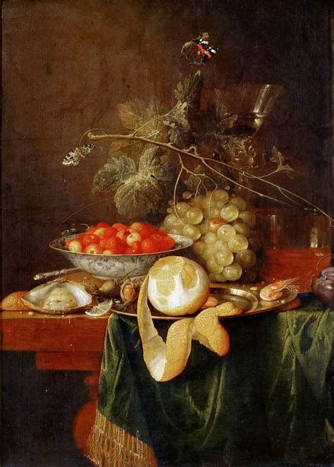 Jan Davidsz De Heem Or Still Life With Peeled