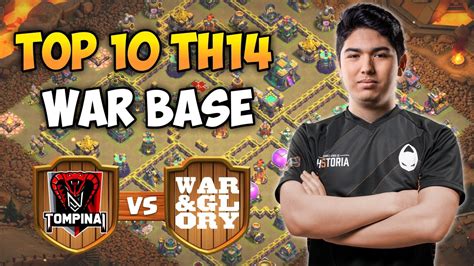 Top 10 TH14 War Base With Link VN Tompinai Vs War Glory Queen