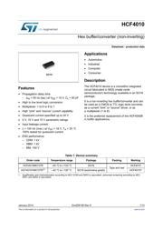 HCF4010M013TR Datasheet PDF ST Microelectronics AiPCBA