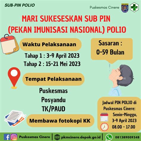 Balita Di Depok Akan Imunisasi Polio Usai Klb Jabar