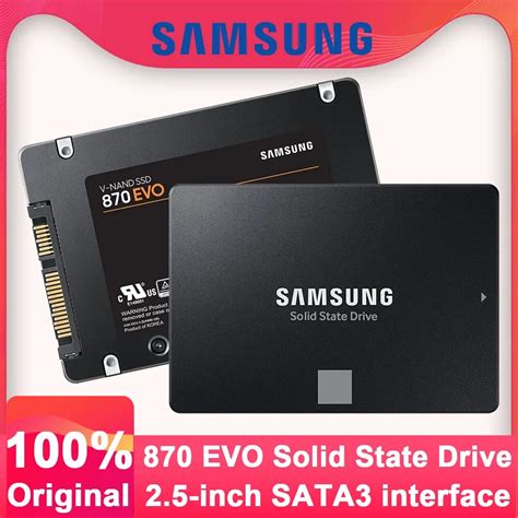 Orijinal SAMSUNG SSD 870 Evo 1TB 2 5 SATA 500GB 250GB Dahili Kat Hal S