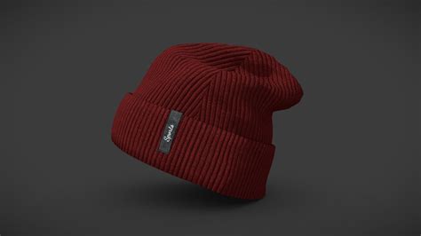 Beanie Cap 2 Buy Royalty Free 3D Model By Polyfarm 413b732