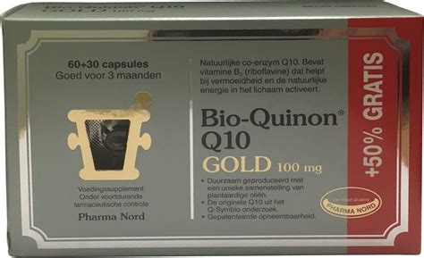 Pharma Nord Bio Quinon Q Gold Mg Capsules Bol