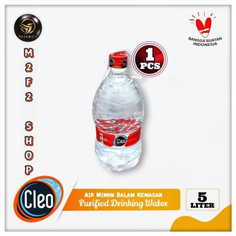 Jual Air Mineral Cleo Baby Galon Isi Liter Kemasan Satuan Di