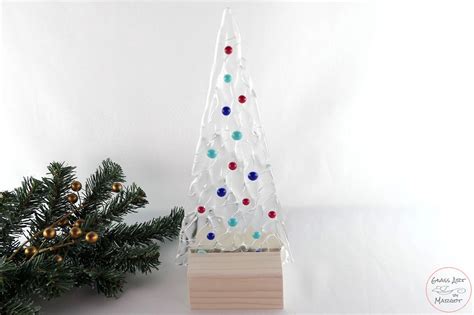 Fused Glass Christmas Tree Table Top Display Variations Glass Art By Margot