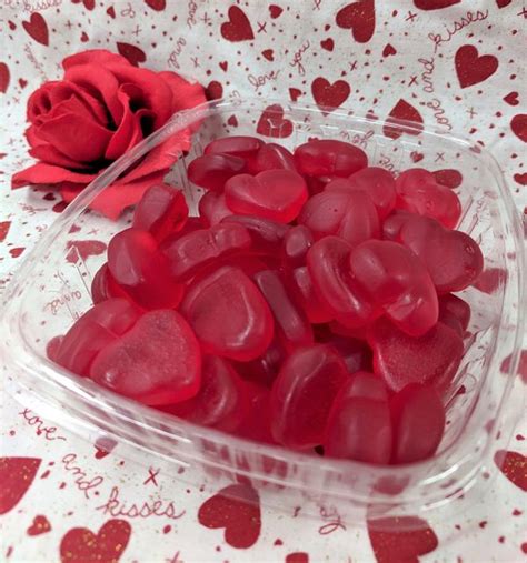 Gummy Cherry Hearts - Oliver's Candies in Batavia, New York