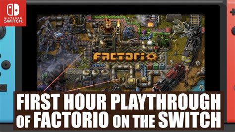 Factorio On Nintendo Switch A FANTASTIC Port YouTube