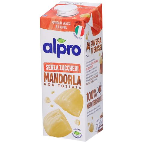 Alpro Mandorla Non Tostata Senza Zucchero 1000 Ml Redcare