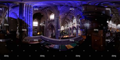 360° view of Exeter Cathedral Organ - Alamy