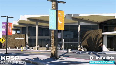 Inibuilds Announces Palm Springs International Airport For Msfs Threshold