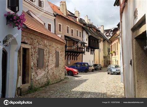 Old Town in Cesky Krumlov, Czechia, Heritage Unesco. – Stock Editorial Photo © fotokate #163970096