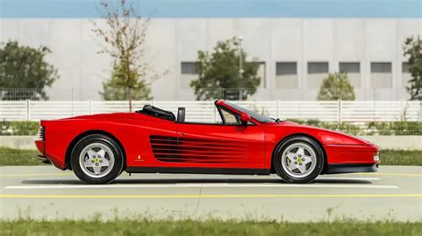 Checkpoint Sega Outrun Ferrari Testarossa Spider For Sale At Auction Update Drive