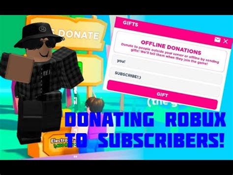 Donating Robux To My Subscribers Live Free Robux Giveaways Youtube