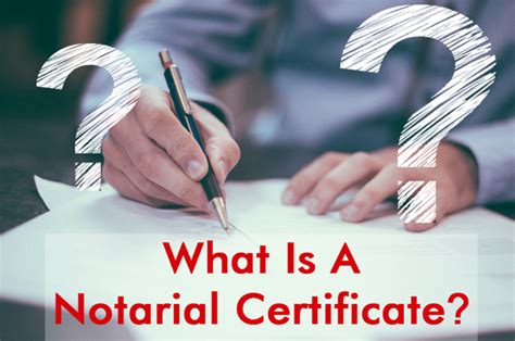 A Complete Notarial Certificate Must State Which Of The Following