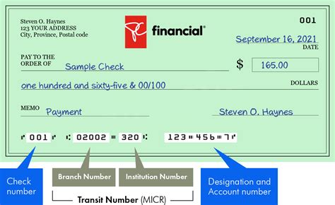 Routing Number For The President S Choice Bank In Toronto