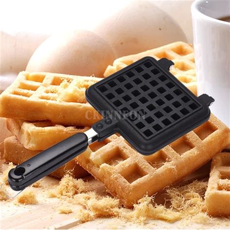 DHL 10PCS Mini Waffle Pan Maker Mold Gas Home Cooking Appliances Egg ...