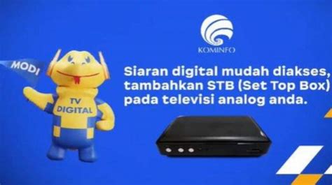 Cara Dapat STB Gratis Pengganti TV Analog Cuma Pakai Aplikasi