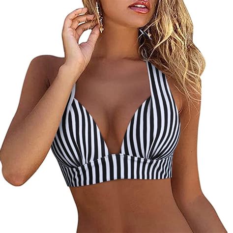 Firpearl Supportive Bikini Top For Large Bust Women Sexy Triangle Push