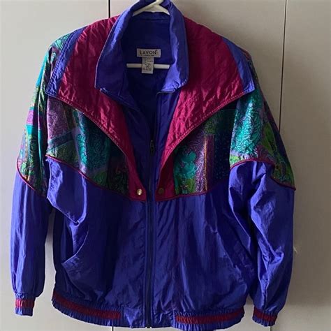 Lavon Jackets And Coats Vintage 8s90s Lavon Windbreaker Poshmark