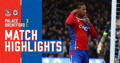 Crystal Palace Vs Brentford Match Foot Direct D Cembre