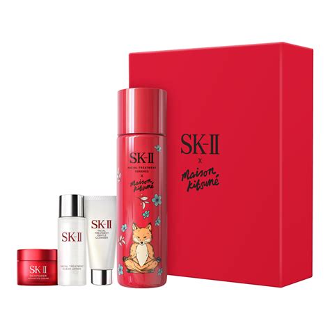 Buy Sk Ii Sk Ii X Red Maison Kitsune Set Limited Edition Sephora