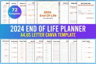 2024 End Of Life Planner Canva KDP Graphic By Designmela01 Creative