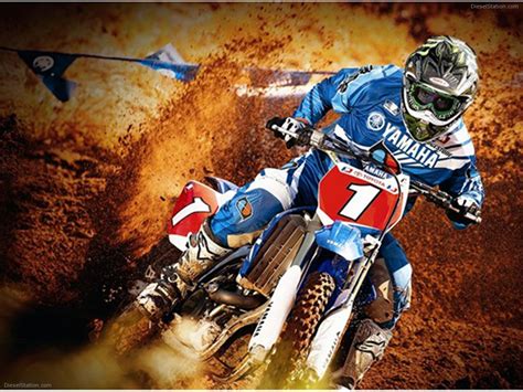 Yamaha Dirt Bike Wallpaper Wallpapersafari