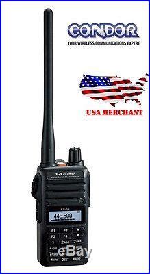 Yaesu Ft R Vhf Uhf Meter Cm Dual Band Fm Handheld Transceiver