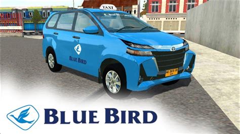 SHARE LIVERY TAXI BLUEBIRD MOD AVANZA G || BUS SIMULATOR INDONESIA ...