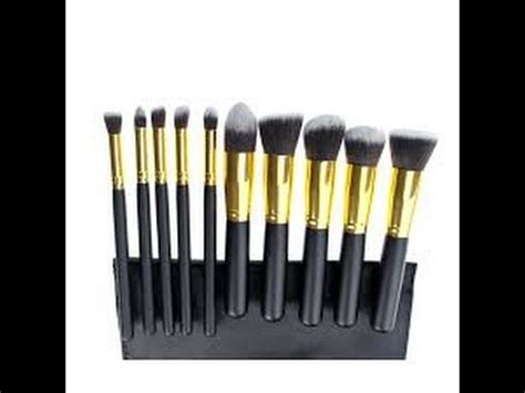 Amazon Reviews Premium Synthetic Kabuki Makeup Brush Set Youtube